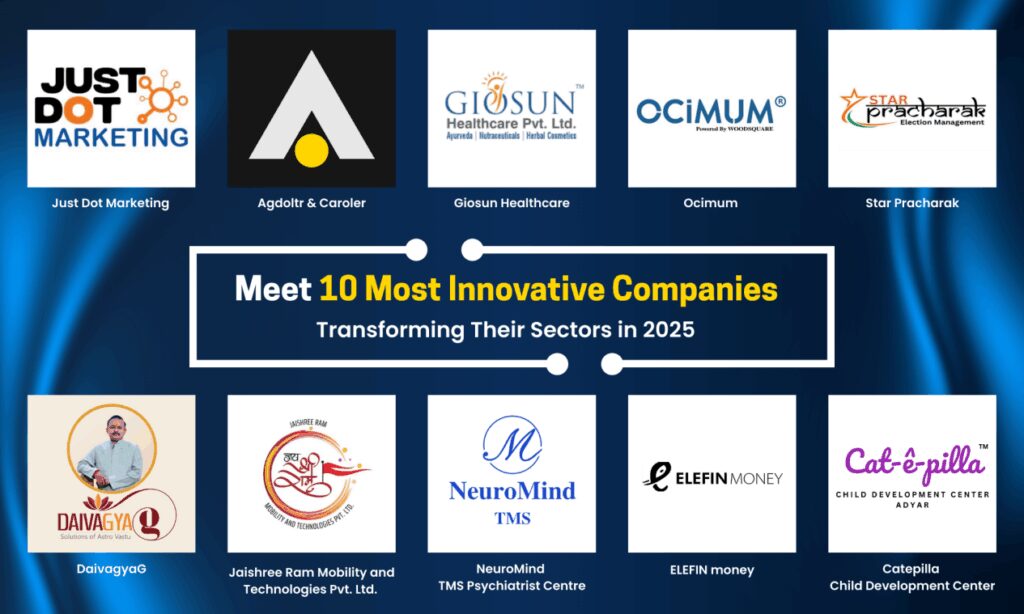 P94: Meet 10 Most Innovative Companies Transforming Their Sectors in 2025