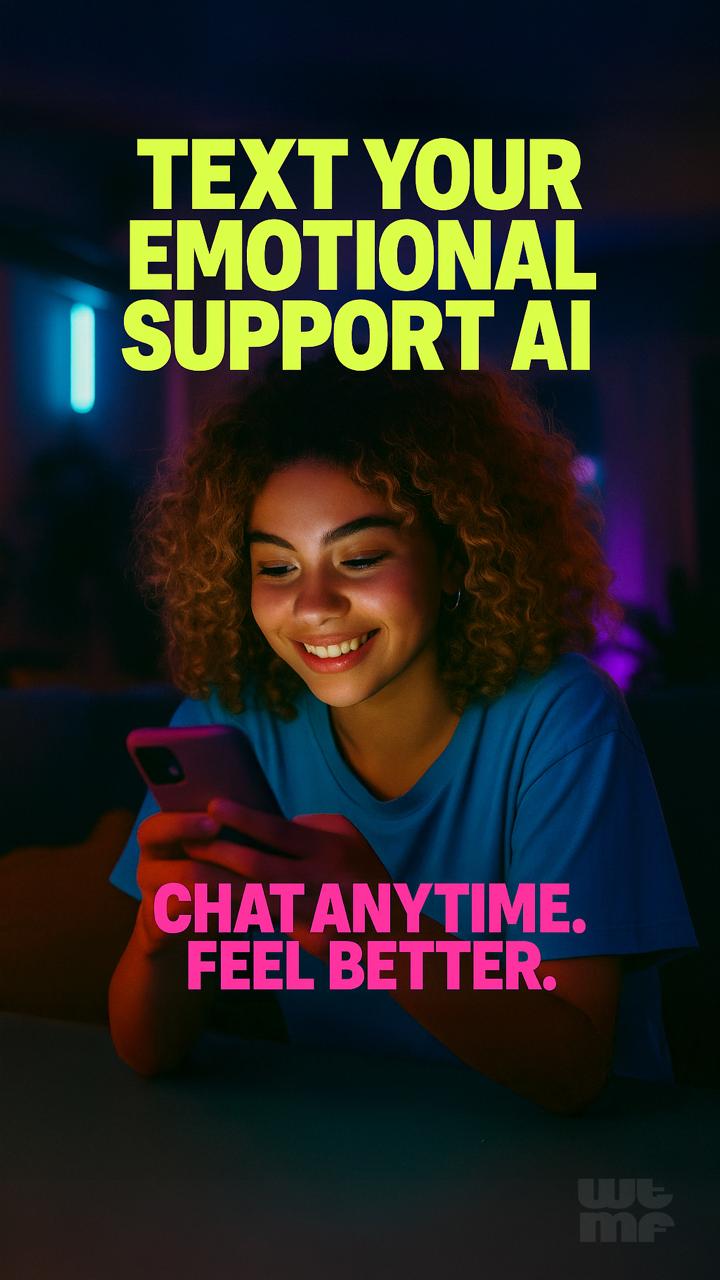 WTMF – AI Chatbot for Overthinkers, Night Owls, and Anyone Who’s Ever Felt Alone in the Digital Silence