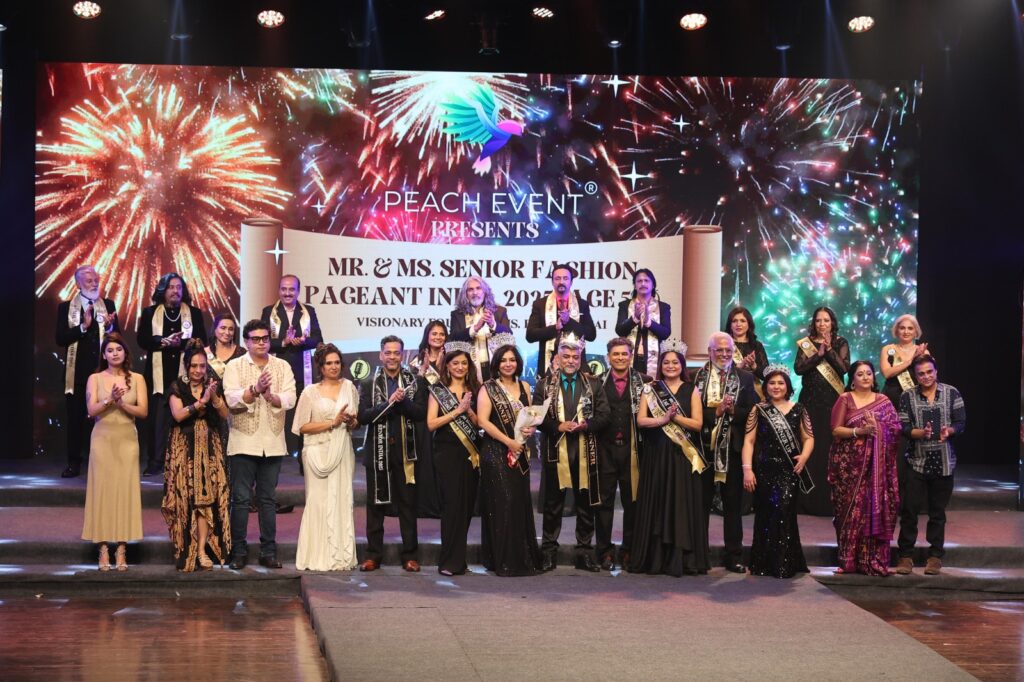 Mr. & Ms. Senior Fashion Pageant India 2025 – A Celebration of Grace, Grit, and Glamour