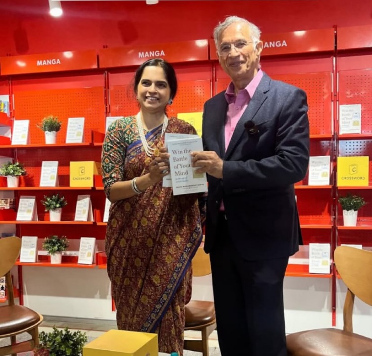 Dr. Niranjan Hiranandani launches “Win the Battle of Your Mind in the Age of Social Media” by Reeta Ramamurthy Gupta