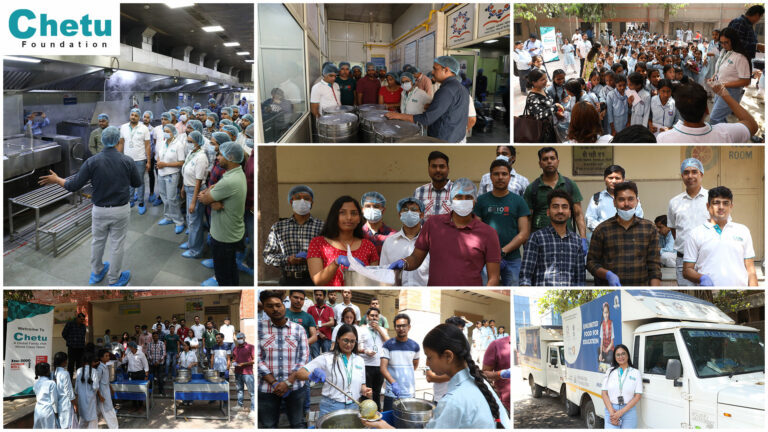 CHETU VOLUNTEERS VISIT AKSHAYA PATRA FOUNDATION TO SUPPORT MID-DAY MEAL INITIATIVE