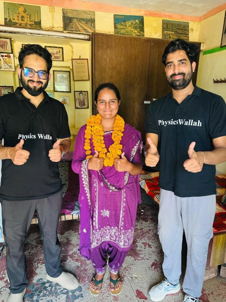 PW’s Preeti Poonia from Rajasthan scores 99.80% in Class 12th RBSE 2025 Exam