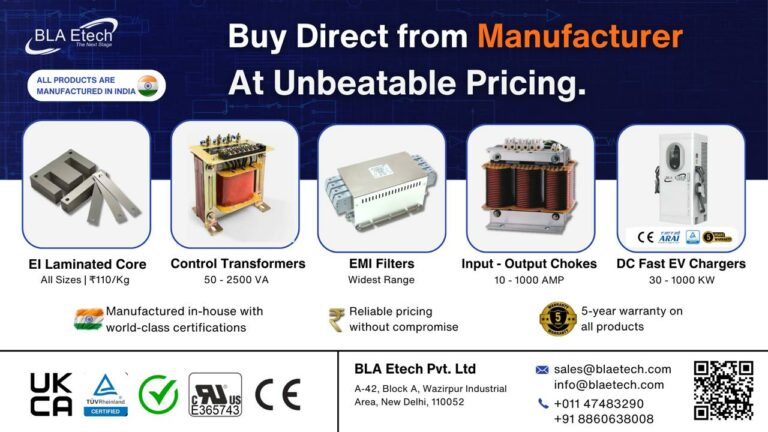 BLA Etech India’s Premier One-Stop Electrical Solutions Hub Drives Sustainable Innovation with Advanced EV Charging Technology