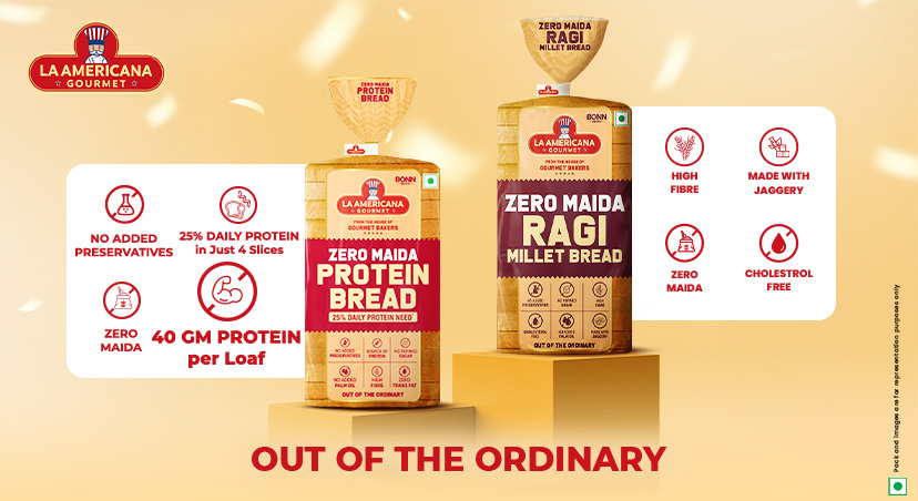 Experience the Taste of Wholesome Goodness with La Americana’s Protein & Ragi Bread