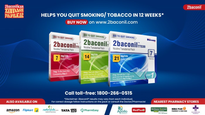 Rusan Pharma’s 2baconil Launches Anthem-Led “2baconil Kar, Zindagi Fulfil Kar” Campaign on World No Tobacco Day 2025
