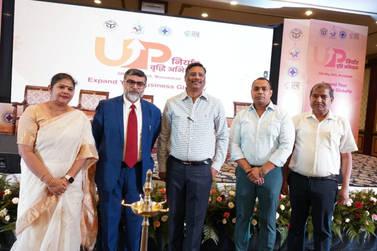 Uttar Pradesh Small Industries Corporation & India SME Forum launched the transformative Uttar Pradesh Niryaat Vriddhi Abhiyaan on May 30, 2025