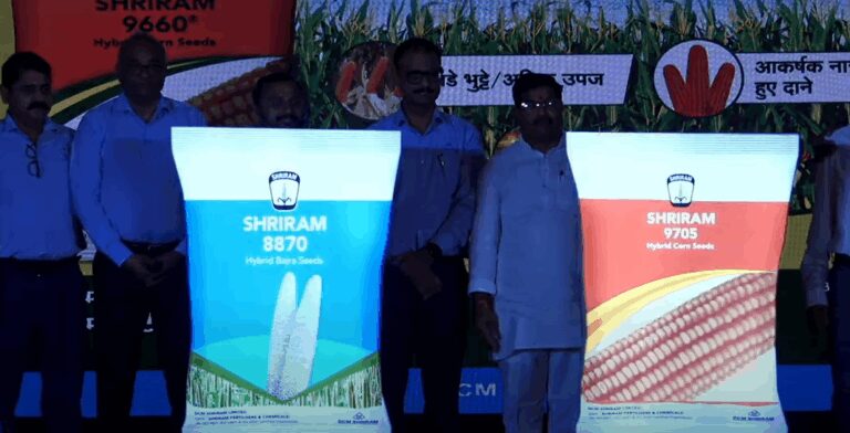 Shriram Farm Solutions Launches 2 New Specialty Plant Nutrition products, Corn Seed & shares success on Key Crop Protection launched in 2024