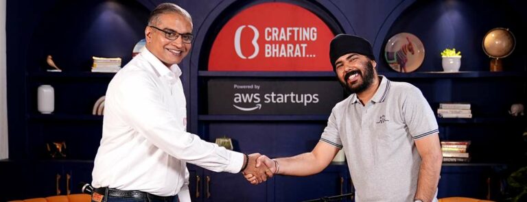 Crafting Bharat – Season 2, powered by AWS Startups and an initiative by NewsReach launches fourth episode with Elwinder Singh of Connect & Heal.