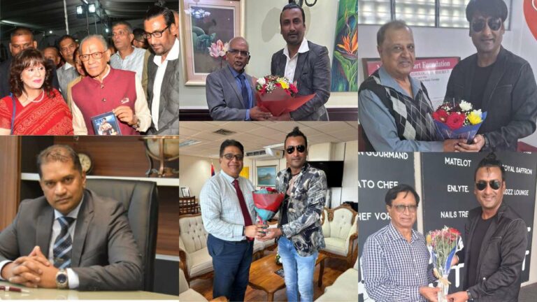 Suchhi Kumar Expresses Gratitude to Mauritius’ President, Prime Minister, Cabinet Ministers, and Eminent Citizens for Their Faith in His Vision for Art, Culture, Film, and Tourism Promotion