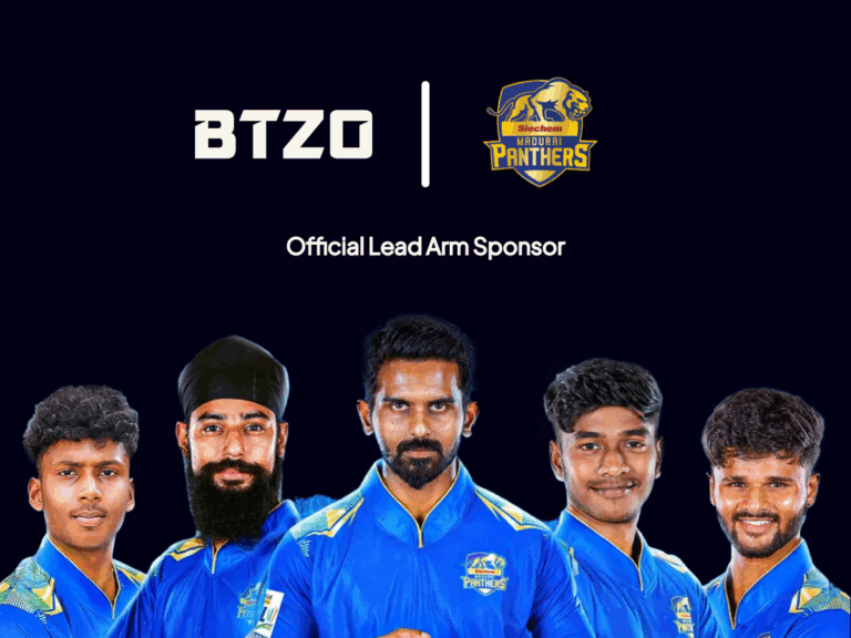 Siechem Madurai Panthers Confirm BTZO as Lead Arm Sponsor for TNPL 2025