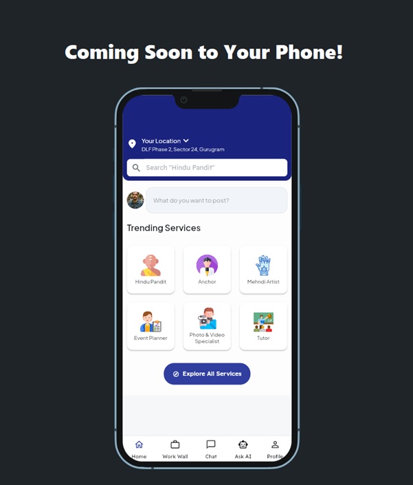 MOCS Hub: Bharat’s First Freelancing Super App for Real-World Services