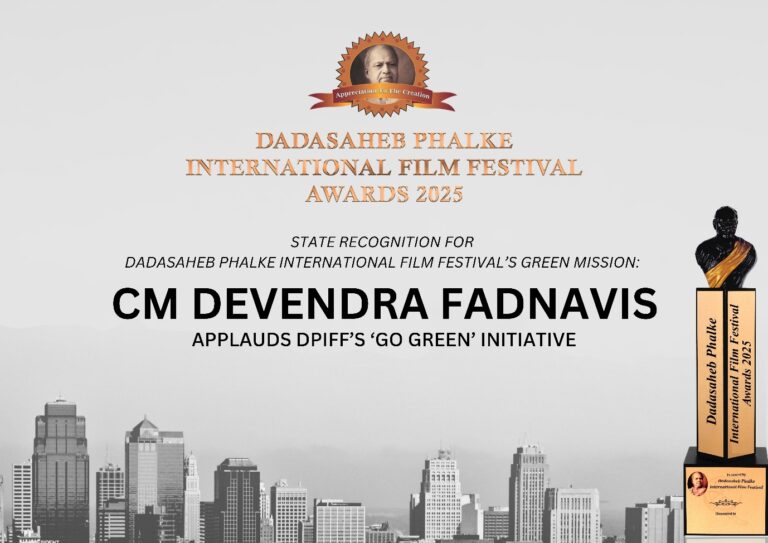Dadasaheb Phalke International Film Festival Leads the Way in Environmental Action: ‘Go Green’ Campaign with Indian Army Applauded by Maharashtra CM Devendra Fadnavis