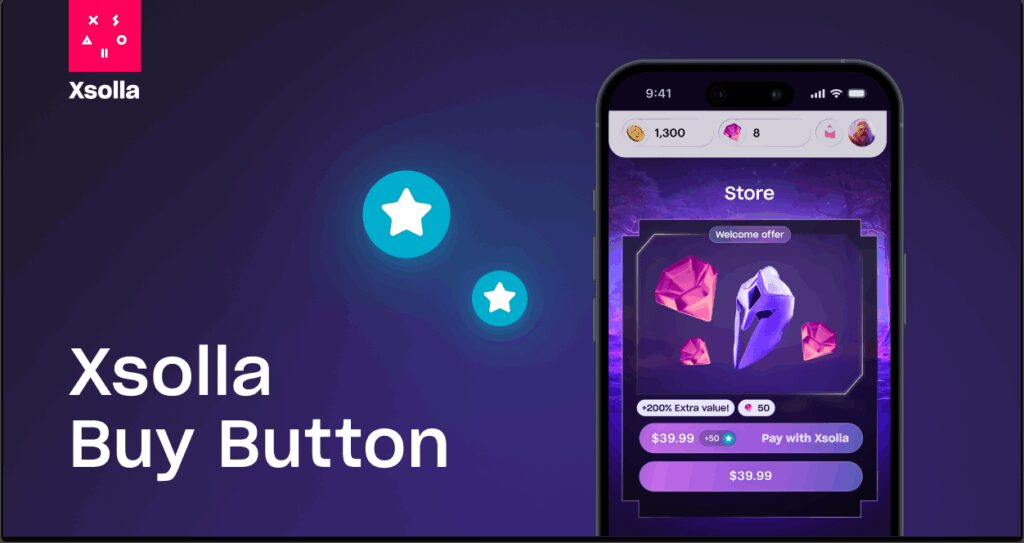 XSOLLA LAUNCHES BUY BUTTON FOR MOBILE GAMES TO HELP DEVELOPERS TAKE BACK CONTROL OF THEIR REVENUE