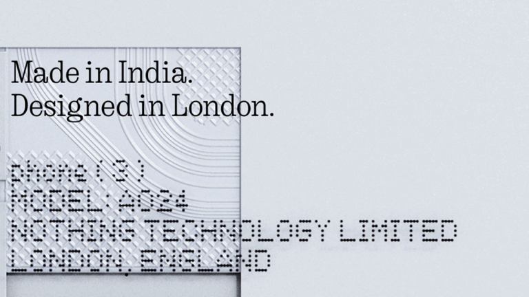 Nothing’s upcoming first true flagship smartphone, Phone (3), to be Made in India
