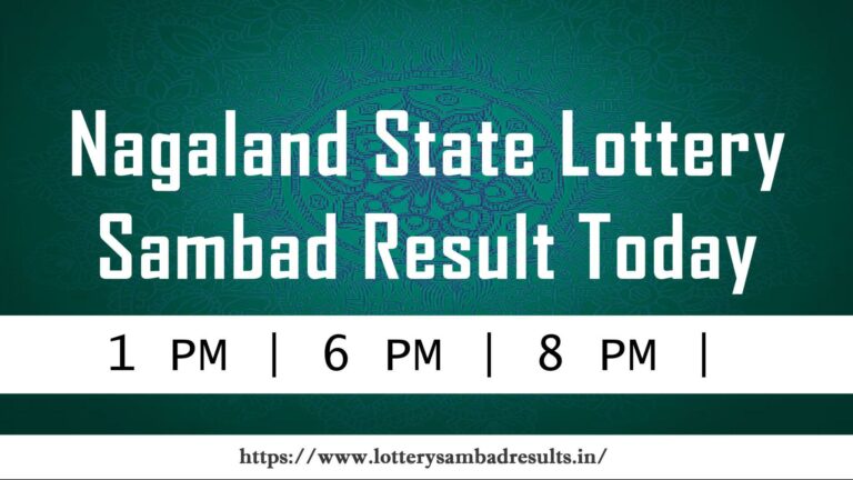 Nagaland State Lottery Offers Daily Jackpots of ₹1 Crore – Draws at 1 PM, 6 PM, and 8 PM