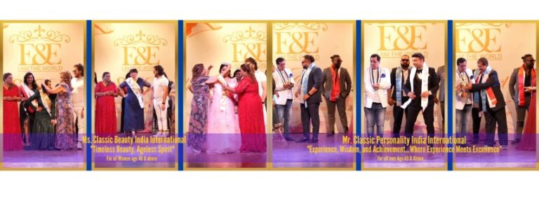 Mr. and Ms. Exclusive and Extraordinary – I am the world” Pageant for Middle age and Senior citizens in India and worldwide