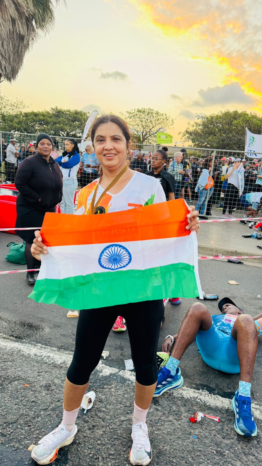 Journalist Preeti Sompura Conquers the Comrades Marathon
