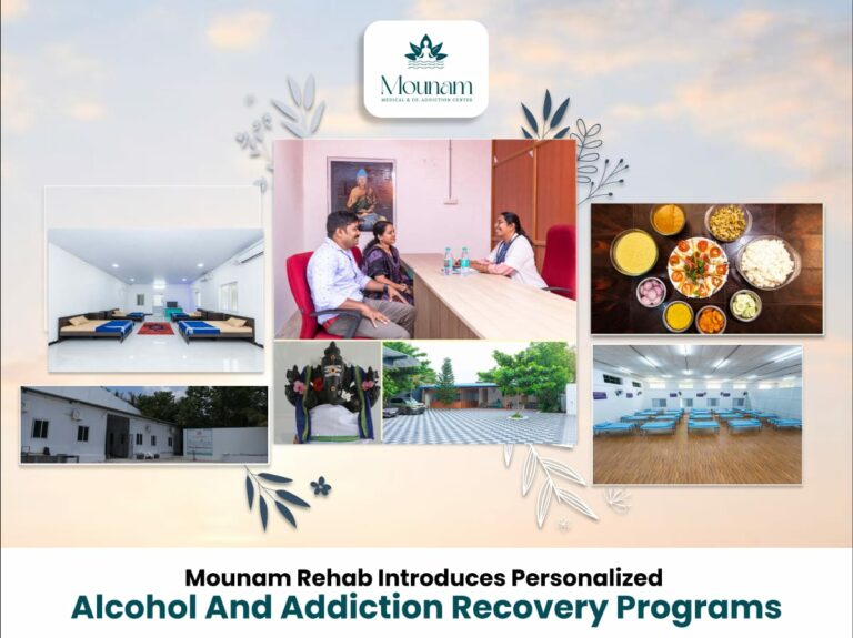 Mounam Rehab Introduces Personalized Alcohol and Addiction Recovery Programs