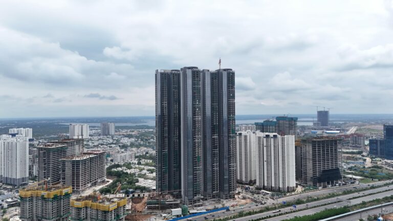 “Hyderabad’s Tallest Residential Gem, SAS Crown, Nearing Completion”
