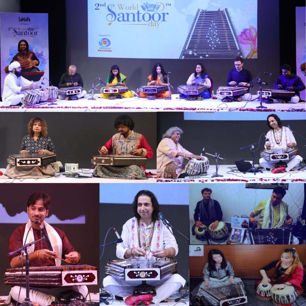 Celebration of the historical and cultural significance of the Santoor at 2nd ‘World Santoor Day’ in Delhi