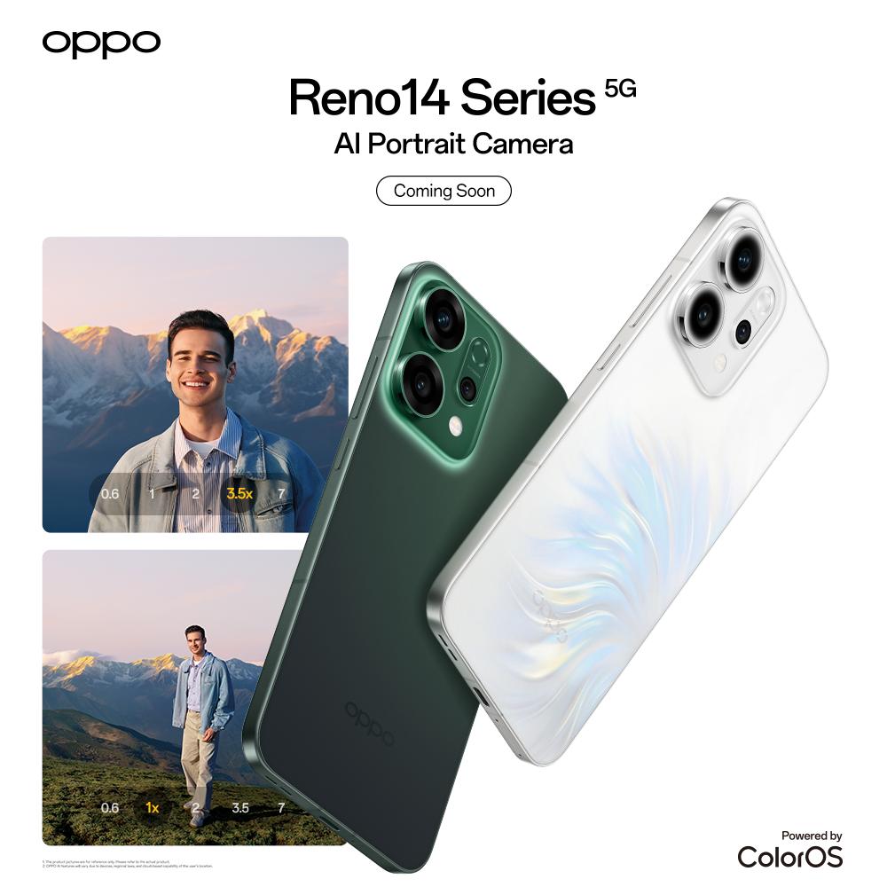 OPPO Reno14 Series: Stylish durability meets MediaTek 8450 performance