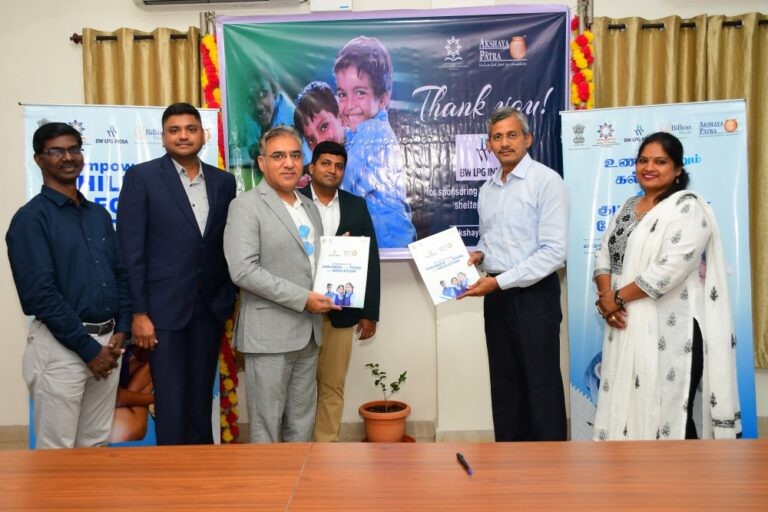 BW LPG India and The Akshaya Patra Foundation Sign MoU to Advance Clean Energy and Nutrition for School Children