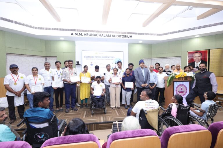 NAAI’s South Zone Abilympics in Chennai Spotlights Vocational Skills of Persons with Disabilities; 14 Medalists to Compete Nationally