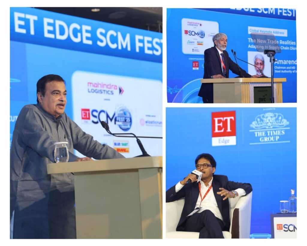 Shri Nitin Gadkari unveils Roadmap to reduce Logistics Costs and Embrace Green Fuels at ET Edge Supply Chain Management Fest 2025
