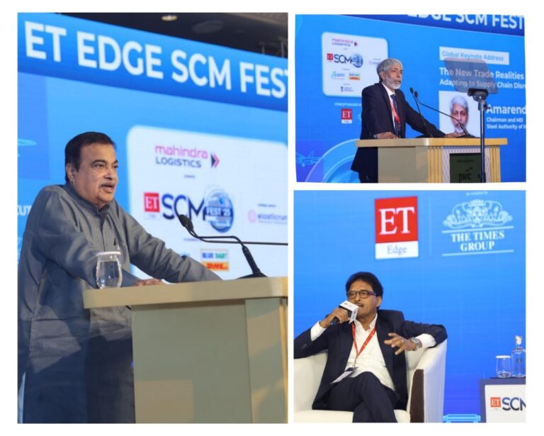 Shri Nitin Gadkari unveils Roadmap to reduce Logistics Costs and Embrace Green Fuels at ET Edge Supply Chain Management Fest 2025