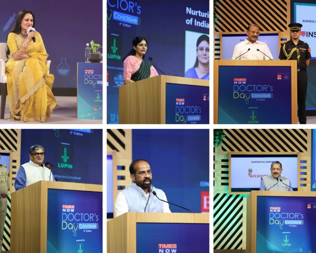 Smt. Anupriya Singh Patel Highlights 39% Cut in Out-of-Pocket Health Costs, Unveils Vision 2047 at Times Now Doctors’ Day Conclave