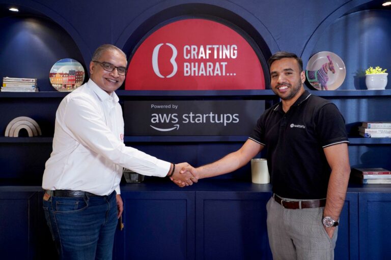 Crafting Bharat – S2, powered by AWS Startups and an initiative by NewsReach, launches eighth episode with Chaitanya Raju, ED and CPO of HealthPlix.
