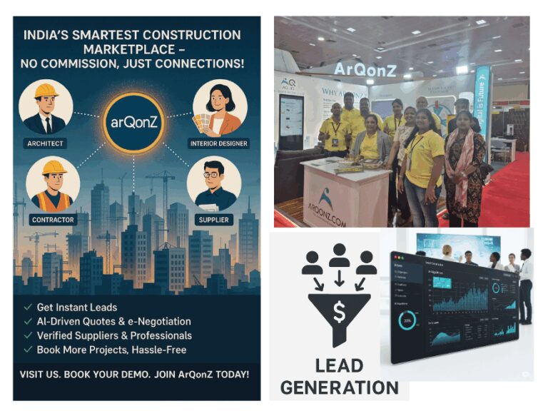 ArQonZ Launches AI-Powered Networking and Lead Generation Tool for Construction Professionals and Supplier