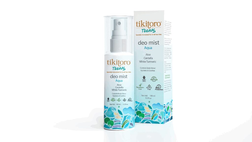 Meet the First Alcohol-Free Deo Mist in India Tailored for Teen Skin by Tikitoro