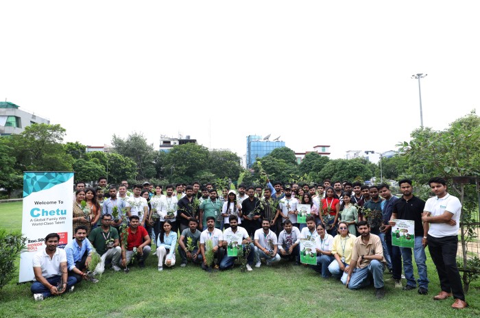 CHETU HOSTS SUCCESSFUL SEVENTH ANNUAL TREE PLANTATION DRIVE IN NOIDA, REAFFIRMING COMMITMENT TO A GREENER TOMORROW