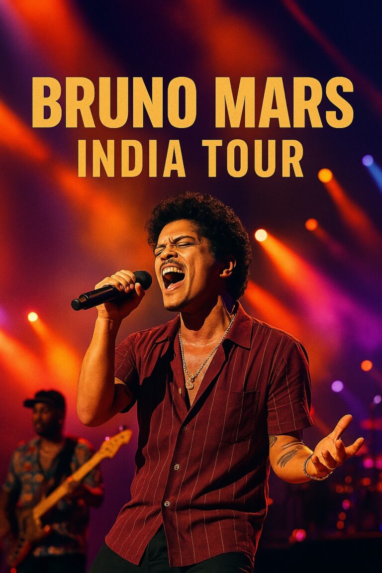 BRUNO MARS ANNOUNCES LONG-AWAITED INDIA TOUR THIS NOVEMBER 2025