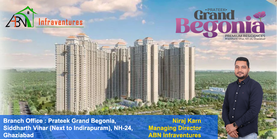 Abn Infraventures Unveils Ultra-Luxury Living at Prateek Grand Begonia in Noida