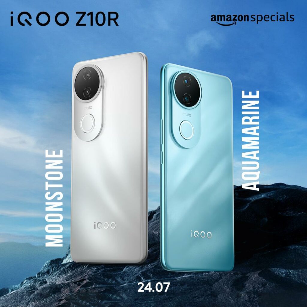 iQOO Z10R Debuts on July 24: Fully Loaded for 4K Vlogging and Multi-tasking
