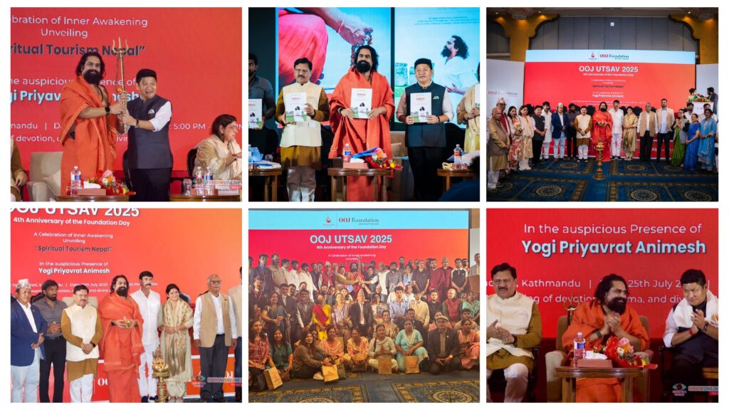 “OOJ Utsav 2025, Organised by OOJ Foundation, Establishes India–Nepal as the Hub of Spiritual Renaissance”