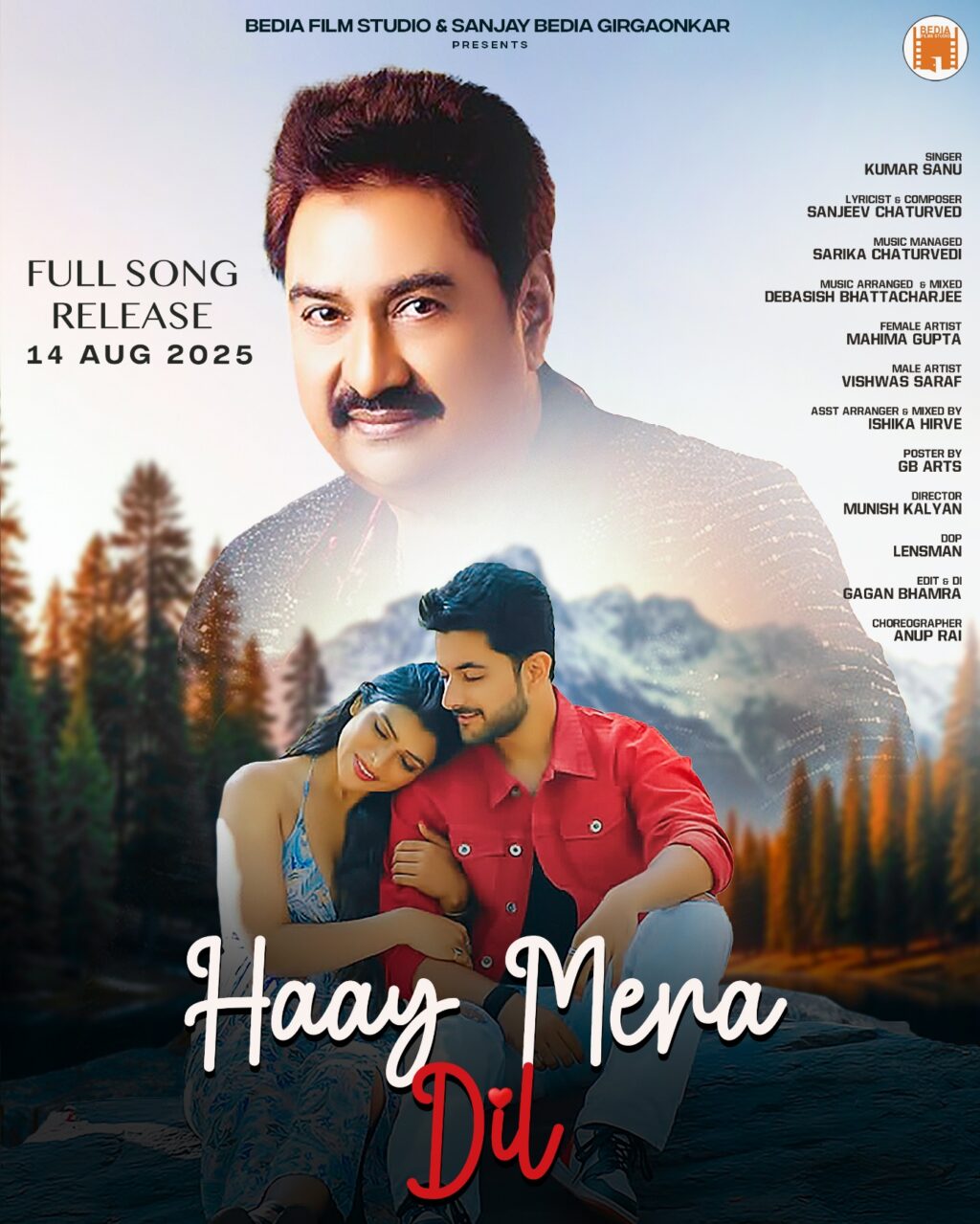 Producer Sanjay Bedia Girgaonkar Launches Teaser of ‘Haay Mera Di’ Under His Label Bedia Film Music