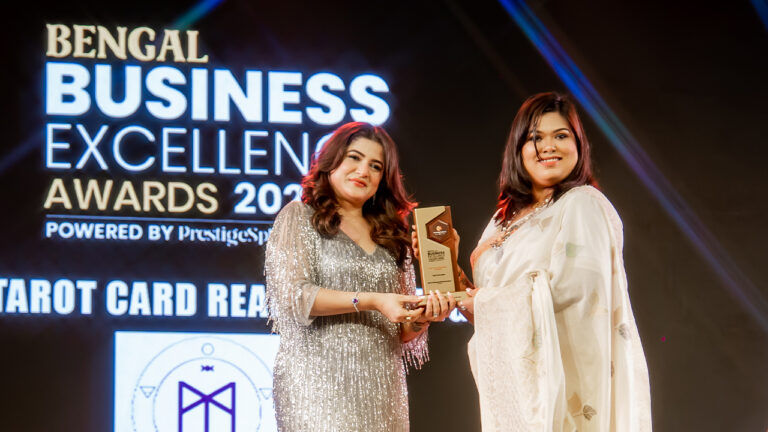 Renowned Tarot Card Reader Meera Satarupa Bhattacharya Honoured with the Bengal Business Excellence Award 2025