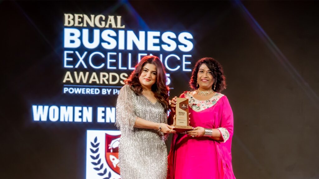 Dr. Soma Goho Honoured with Bengal Business Excellence Award 2025 for Women Entrepreneurship