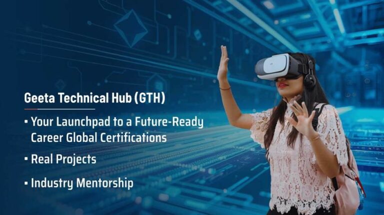 Geeta Technical Hub (GTH): Powering Innovation, Placement & Industry-Ready Talent at Geeta University