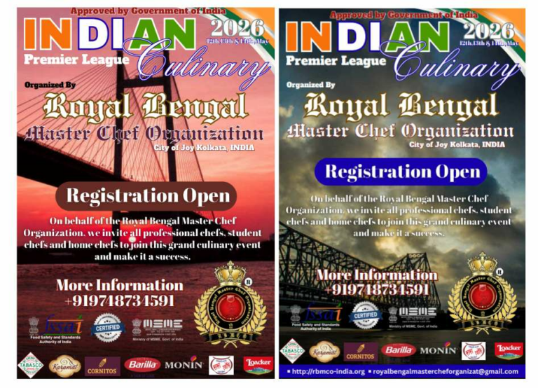 Indian Culinary Premier League 2026