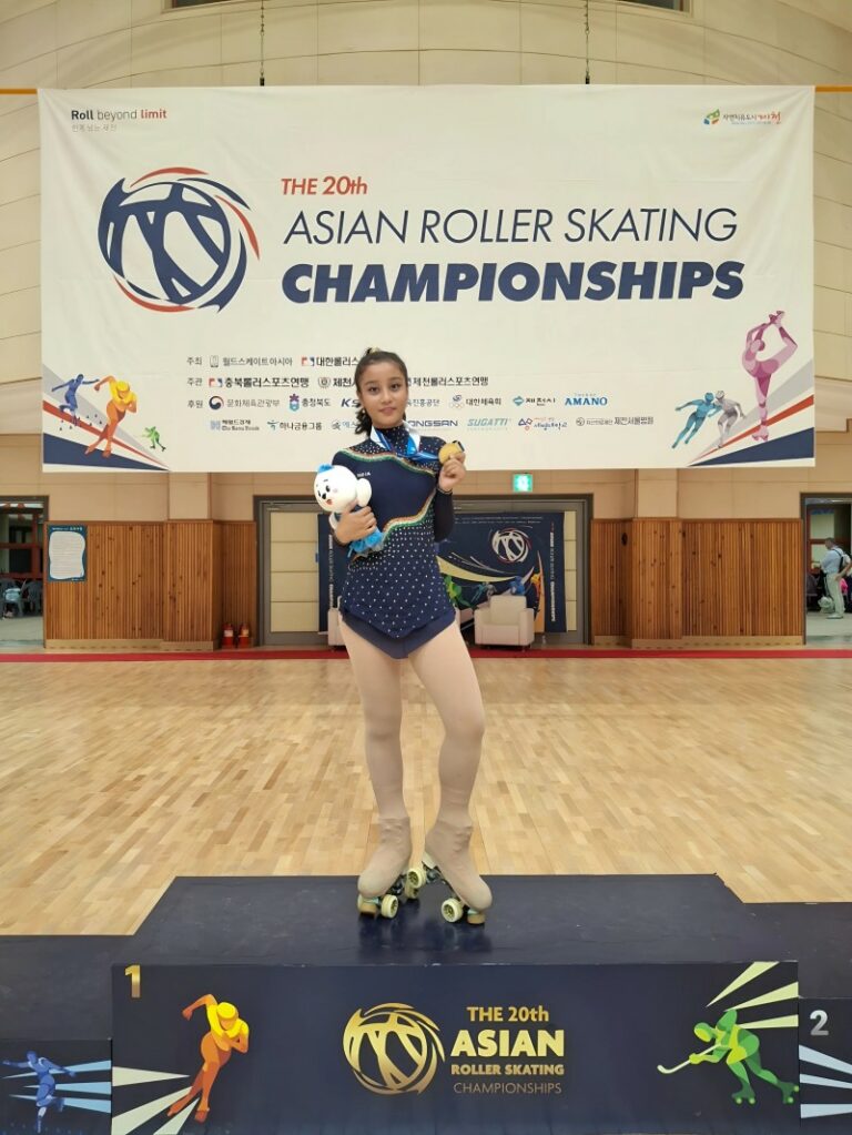 17-Year-Old Skating Prodigy Naisha Mehta Scripts History for India