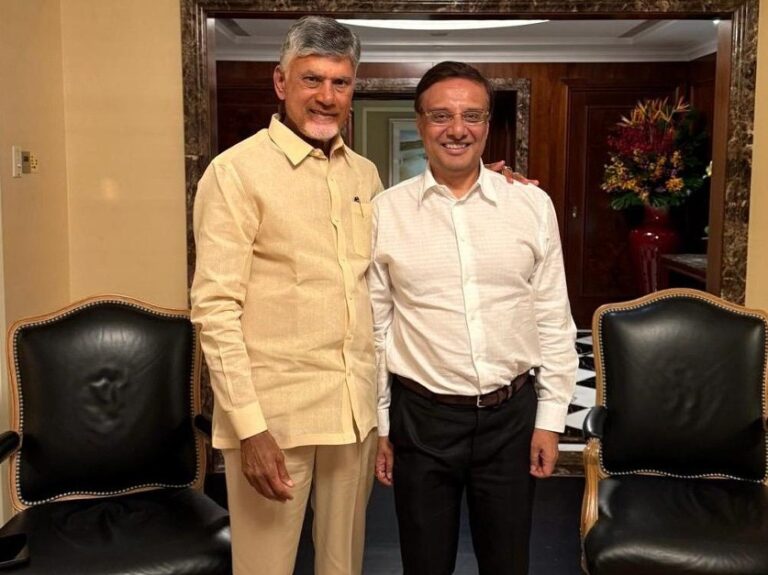 Mr Prasoon Mukherjee Meets Hon’ble CM of Andhra Pradesh