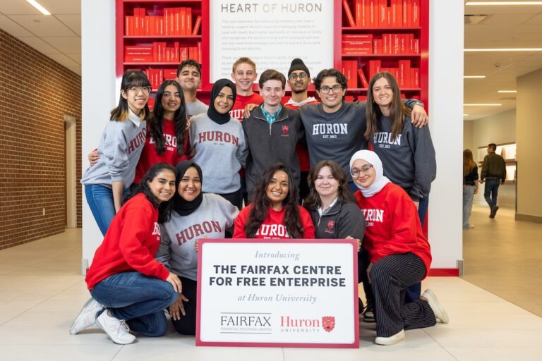 Fairfax Launches Free Enterprise Centre at Huron University to Empower Student Entrepreneurs