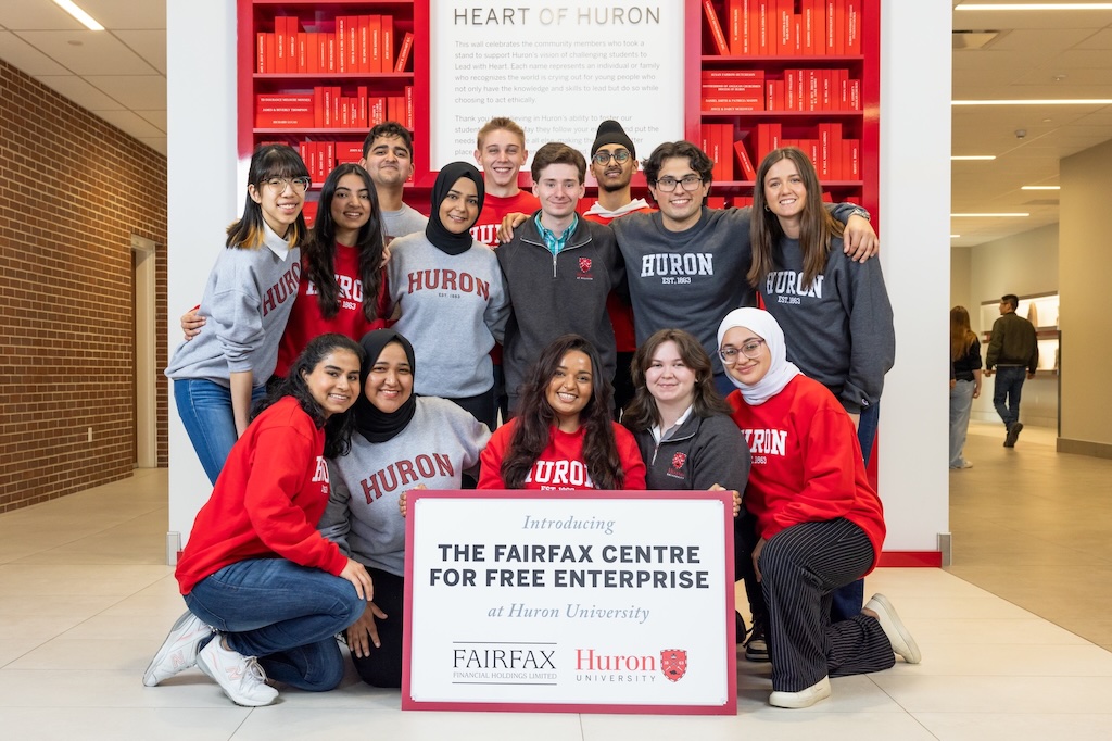 Fairfax Launches Free Enterprise Centre at Huron University to Empower Student Entrepreneurs