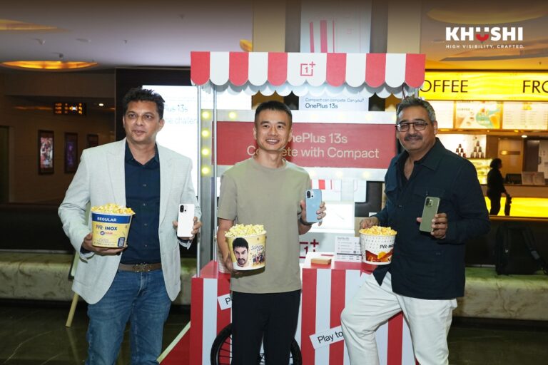 ONEPLUS 13S TAKES CENTRE STAGE WITH DISRUPTIVE CINEMA-FIRST CAMPAIGN AT PVR INOX