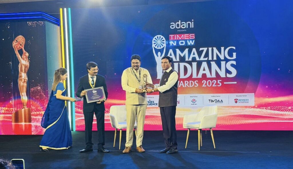 Oxygen Man of India, Deepak Vishwakarma, Times Now Amazing Indians Award 2025, Environment and Sustainability, Making The Difference NGO