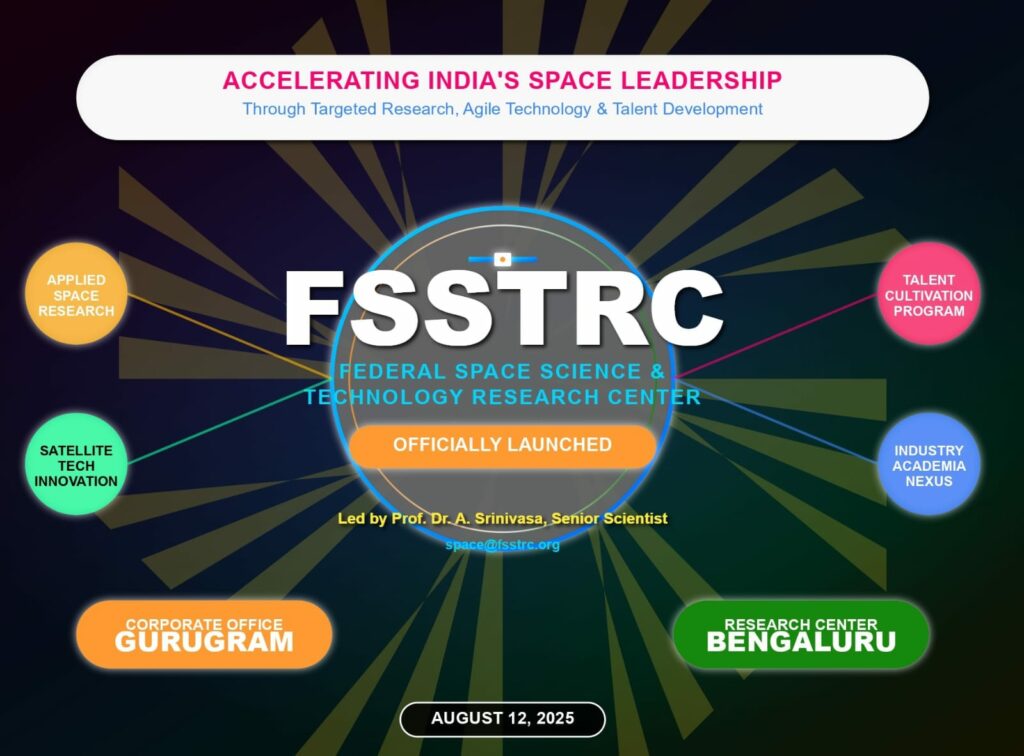 Federal Space Science and Technology Research Center Launched to Propel India’s Space Ambitions
